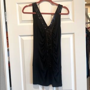 Wet seal short black dress